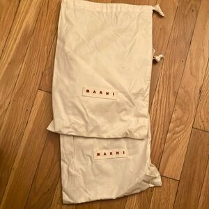 Two Pristine MARNI Dust Bags